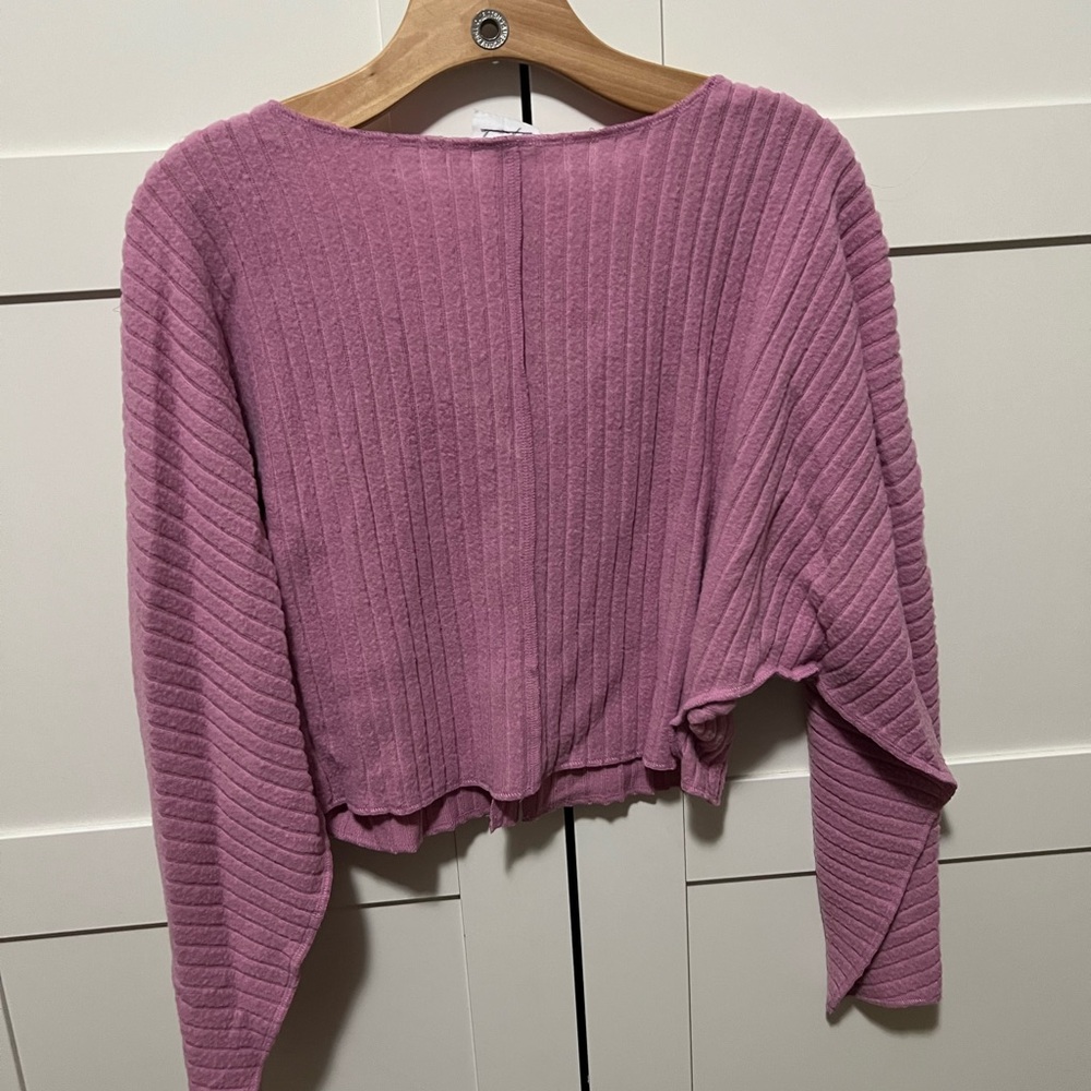 Out From Under Pink Ribbed Top - Picture 3 of 3